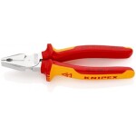 Knipex 02 06 180 Silové kombinované VDE kliešte 180mm tvrdý drôt: 2.5mm strunový drôt: 2mm medený kábel: 11.5mm amp; 16mm2 02 06 180