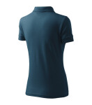 Dámska polokošeľa Pique Navy Blue L