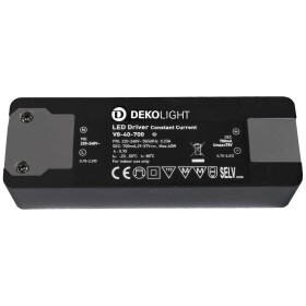 Deko Light BASIC, CC LED driver konštantný prúd 40 W 0.70 A 29 - 57 V/DC; 862199