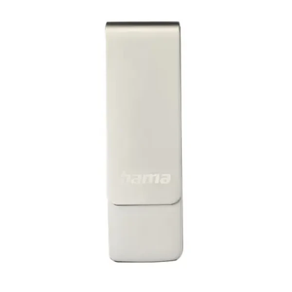 HAMA USB flash disk Rotate Pro strieborná / USB 3.0 / 64 GB / 70 MB/s (182485)