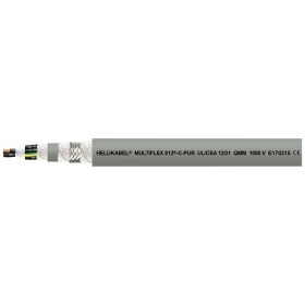 HELU 21656-1000 vedenie ťažnej reťaze M-FLEX 512-C-PUR UL 7 G 1 mm² sivá 1000 m; 21656-1000