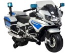 Mamido Elektrická motorka BMW R1200 Polícia strieborná