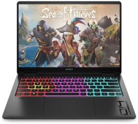 HP OMEN by Transcend Notebook 14-fb0001ny - Ultra 7-155H, 16GB, 1TB SSD, 14" 2.8K 400-nit 120Hz OLED HDR 500, GeForce RTX 4060 8GB, 1080p IR cam, US RGB backlit keyboard, 71Wh, Shadow Black, Win 11 Home, 1 years