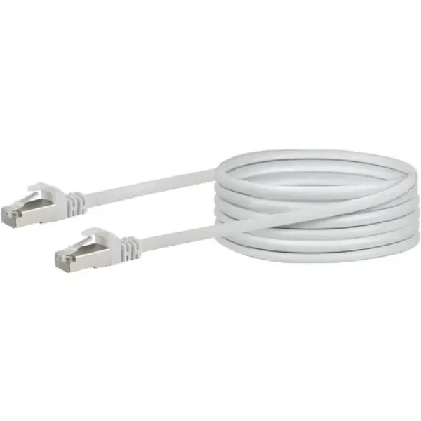 Schwaiger biela / Sieťový kábel / Cat6 / S/FTP / RJ-45 / 20 m (CKB6200052)