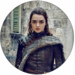 Jedlý papier Hra o tróny Arya Stark 19,5 cm - Pictu Hap - Pictu Hap