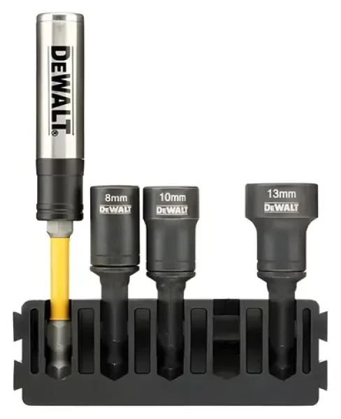 DeWalt 5dielna sada nástrčných kľúčov (DT70827) / Sada nástrčných kľúčov / 8, 10, 13 mm / ToughCase (DT70827)