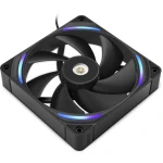 NZXT F140X čierna / 140mm / Fluid Dynamic Bearing / 41 dB @ 2400 RPM / 81 CFM / 4-pin PWM + 4-pin RGB (RF-U14PN-B1)