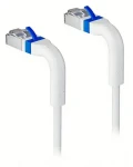 Lanview Cat6a U/FTP Slim Bendable LSZH biela / Sieťový kábel / RJ-45 / 1,5 m (LV-6AFTP-FLEX-ANG-015W-S)