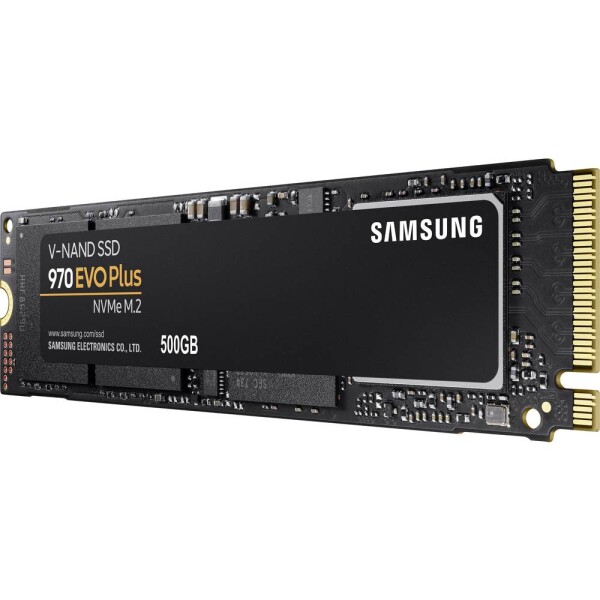 SAMSUNG 970 EVO Plus 500GB / M.2 2280 NVMe / MLC / RW: 3500 amp; 3200 MBps / IOPS: 480K amp; 550K / MTBF 1.5mh / 5y (MZ-V7S500BW)