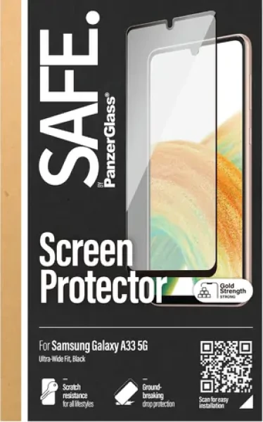 PanzerGlass Case Friendly čierna / Tvrdené sklo / pre Samsung Galaxy A33 5G (SAFE95101)