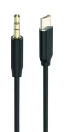 2GO 797219 čierna / Audio kábel / 3.5mm / USB-C / 1 m (797219)