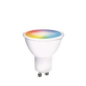 Solight WZ326 LED SMART WIFI žiarovka / GU10 / 5W / RGB / 400lm (8592718026554)