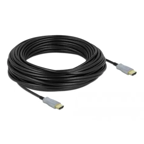 DeLock Aktívny optický kábel HDMI 25 m čierna / Kábel HDMI / 4K (85016)
