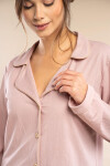 Belle Reverie MK 42 Blush Hour pyžamo dĺžka/r S-L pudrově růžová S