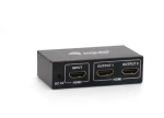 Equip HDMI 1.4 Splitter 2- Port čierna / HDMI rozbočovač / 1 vstup / 2x výstup HDMI / 4K 30Hz / HDCP / napájací adaptér (332712)