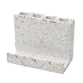 Humdakin Teracový stojan na toaletné potreby Terrazzo
