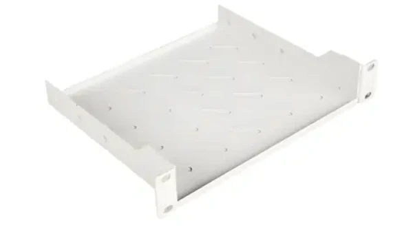 Equip 10" šedá / Polica pre rack / 1U / pevná / hĺbka 200 mm (EZFS-10-1-20-G)