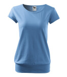 Dámske tričko City sky blue XL