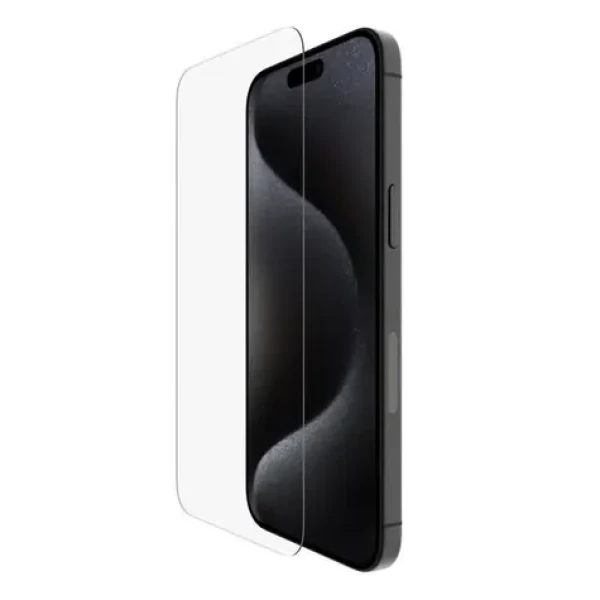 Belkin SCREENFORCE TemperedGlass Anti-Microbial ochranné sklo pre Apple iPhone 15 Pro Max (OVA138zz)