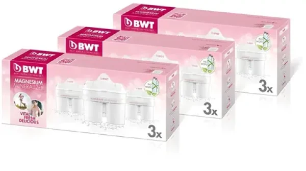 BWT náhradné filtre Mg2+ / Vodný filter / 9 ks (100001755864)