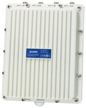 Planet WDAP-3000AX / Vonkajší prístupový bod / Dual Band 802.11ax / 3000 Mb/s / PoE+ 802.3at / IP67 (WDAP-3000AX)