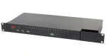 APC KVM 2G / KVM prepínač / Digital IP / 1 vzdialený a 1 lokálny užívateľ / 16 portov / Virtual Media (KVM1116R)