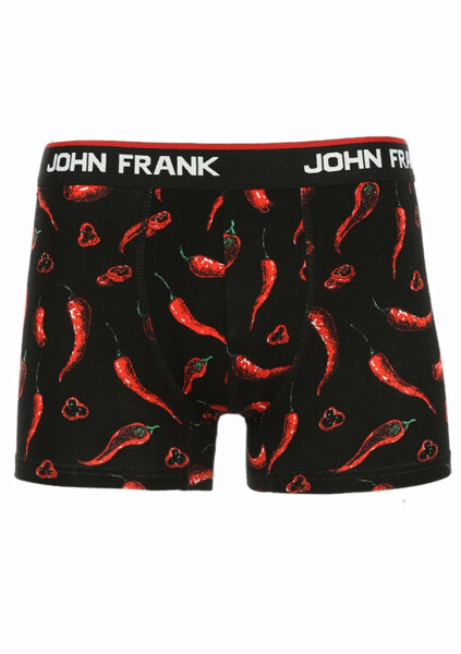 Pánske boxerky John Frank JFBD318 černá