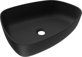 MEXEN - Ono umývadlo na dosku liaty mramor 51 x 39, čierna 23045171