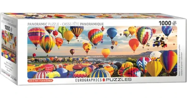 EUROGRAPHICS Panoramatické puzzle Vzlet balónov