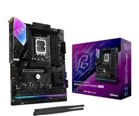 ASRock B860 Lightning WiFi / B860 / LGA 1851 / 4X DDR5 / PCIEx 16 / 2.5 GLAN / Wi-Fi / ATX (90-MXBR2-A0UAYZ)