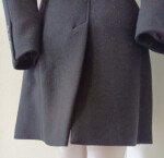 Dámsky kabát na gombíky M49032 - Riverine 40 černá