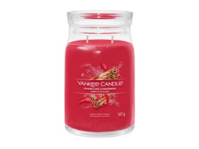 Yankee Candle Signature Sparkling Cinnamon veľký pohár 567g / doba horenia až: 90h (5038581129532)