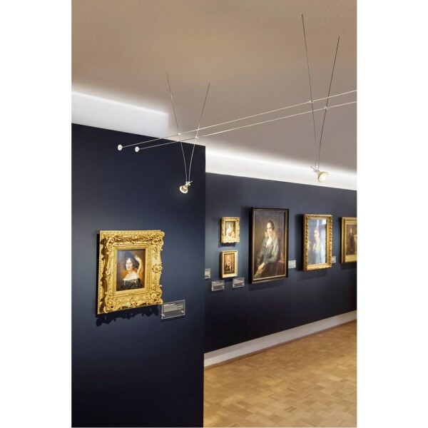 SLV TENSEO systém nízkonapäťových lankových svetiel TENSEO GX5.3 biela; 139071