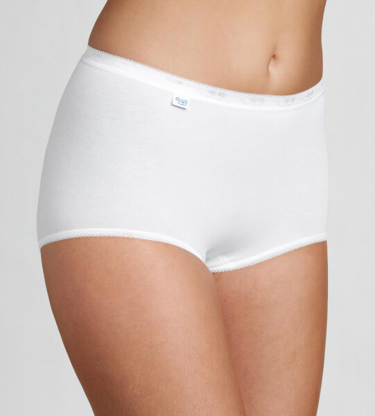 Dámske nohavičky Basic + Maxi 2P - Sloggi černá (0004) 0054