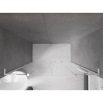 MEXEN/S - Velar L Duo posuvné sprchové dvere 200, transparent, biela 871-200-003-02-20