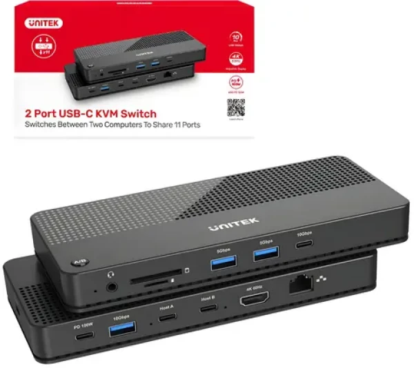 Unitek D1077A / KVM prepínač (D1077A)