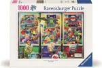 Ravensburger Puzzle: Zvieratká, mimozemšťania a ninjovia /1000 dielikov/ od 14 rokov