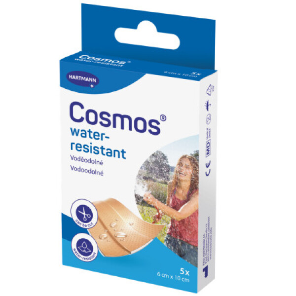 COSMOS Water-resistant vodeodolná náplasť na rany inov.2025 1 x 5 ks