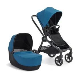 BabyJogger CITY SIGHTS 4WM AKCIOVÁ set 2v1 (kočík + korba) vr. madlá DEEP TEAL (BJ2171441SET)