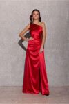 Dlhé šaty SUK0461 červené - Roco Fashion 36