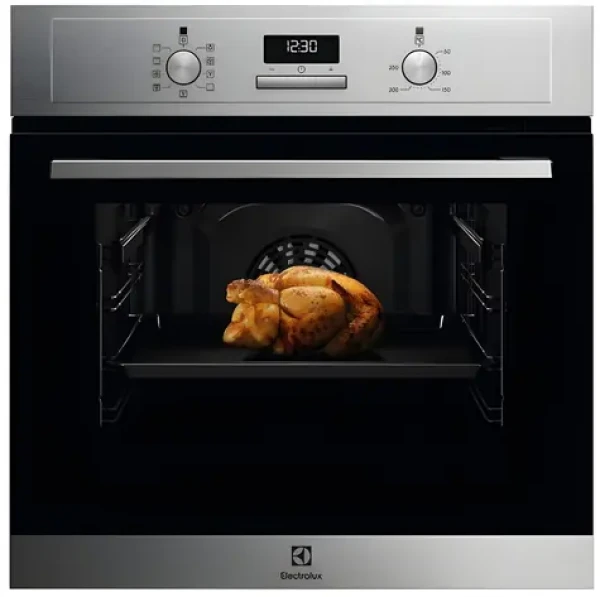 Electrolux EOF3H50BX nerez / Vstavaná rúra / 65 l / tr. A / AquaClean / dotykové ovládanie (EOF3H50BX)