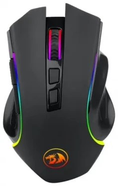 Redragon M602-KS Griffin čierna / Bezdrôtová herná myš / optická / 4000 DPI / RGB / 8 tlačidiel / USB / RF (M602-KS)