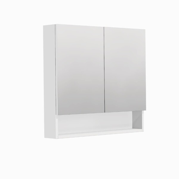 Zrkadlová skrinka SAT Cube Way 80x72 cm lamino GALCU3D80BP GALCU3D80BP