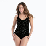 Style Malaika Top tankiny - vrchný diel 8889-1 black - RosaFaia 001 black 38I