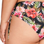 Spodný diel plaviek 218/2 Floral - AVA černá L