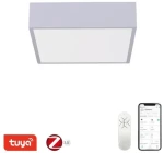 Immax NEO CANTO SLIM biela / Stropné svietidlo / 28x28 cm / 22 W / 1610 lm / Zigbee 3.0 TUYA (07238L)
