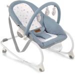 JANÉ Lehátko vibrujúce Evolution, s melódiou, od 0+ do 36m, Lazuli Blue