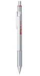 Rotring 600 strieborná / Multifunkčné pero / mikroceruzka + guličková náplň modrá, červená (2164109)