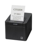 Citizen CT-E601 BT čierna / pokladničná / 83mm / Termotlačiareň / 203dpi / USB amp; BT / rezačka (CTE601XTEBX)