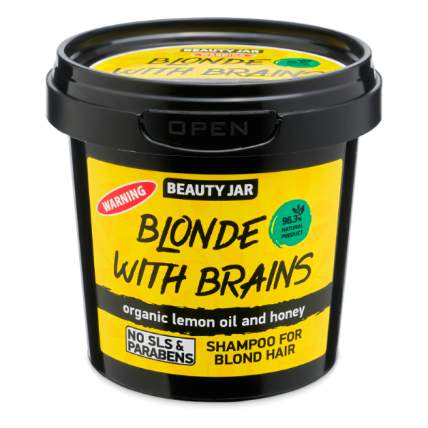 Beauty Jar - BLONDE WITH BRAINS Vlasový šampón Objem: 150 g